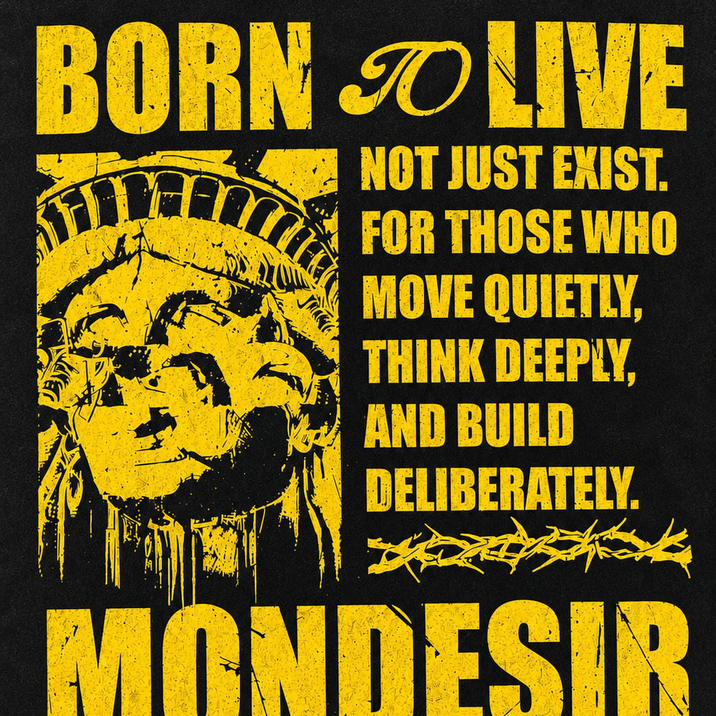Born to Live-sleveless - Black